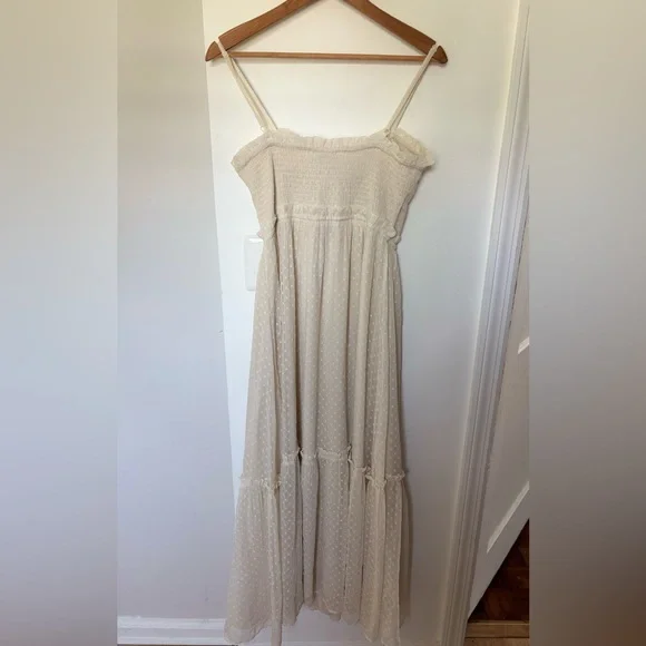 Patrons of Peace Cream Maxi Dress - Picture 3 of 6